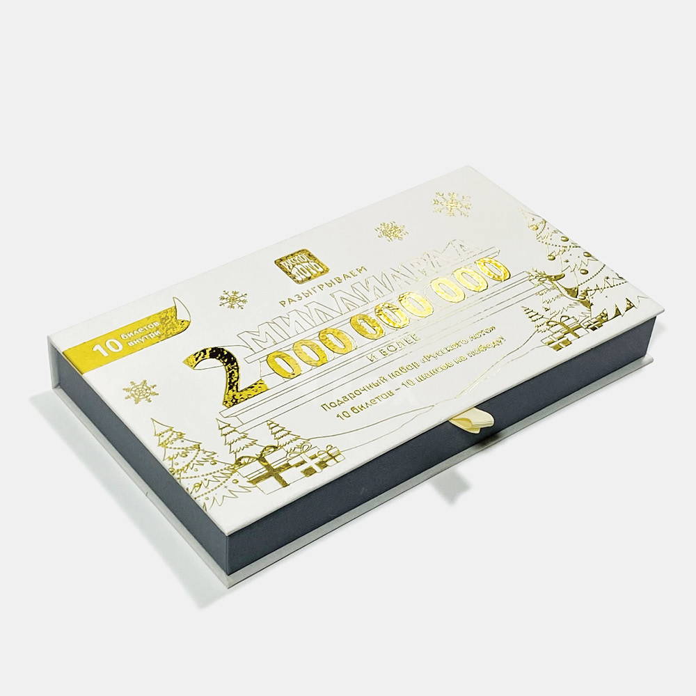 Кашированная упаковка печать фольгой