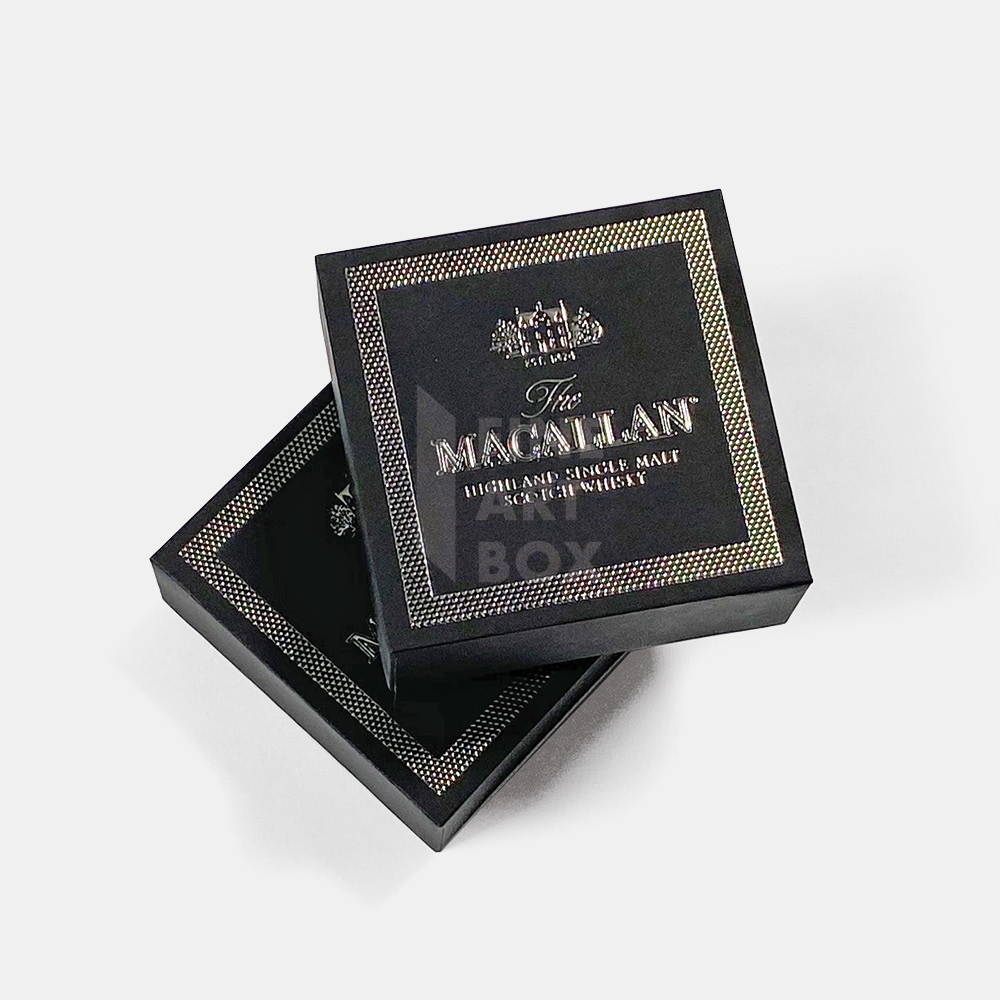 Кашированная упаковка (с фольгированием) «крышка-дно» с ложементом