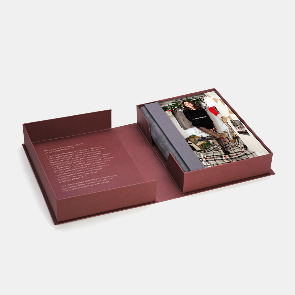 Фотокнига Heritage Graphite