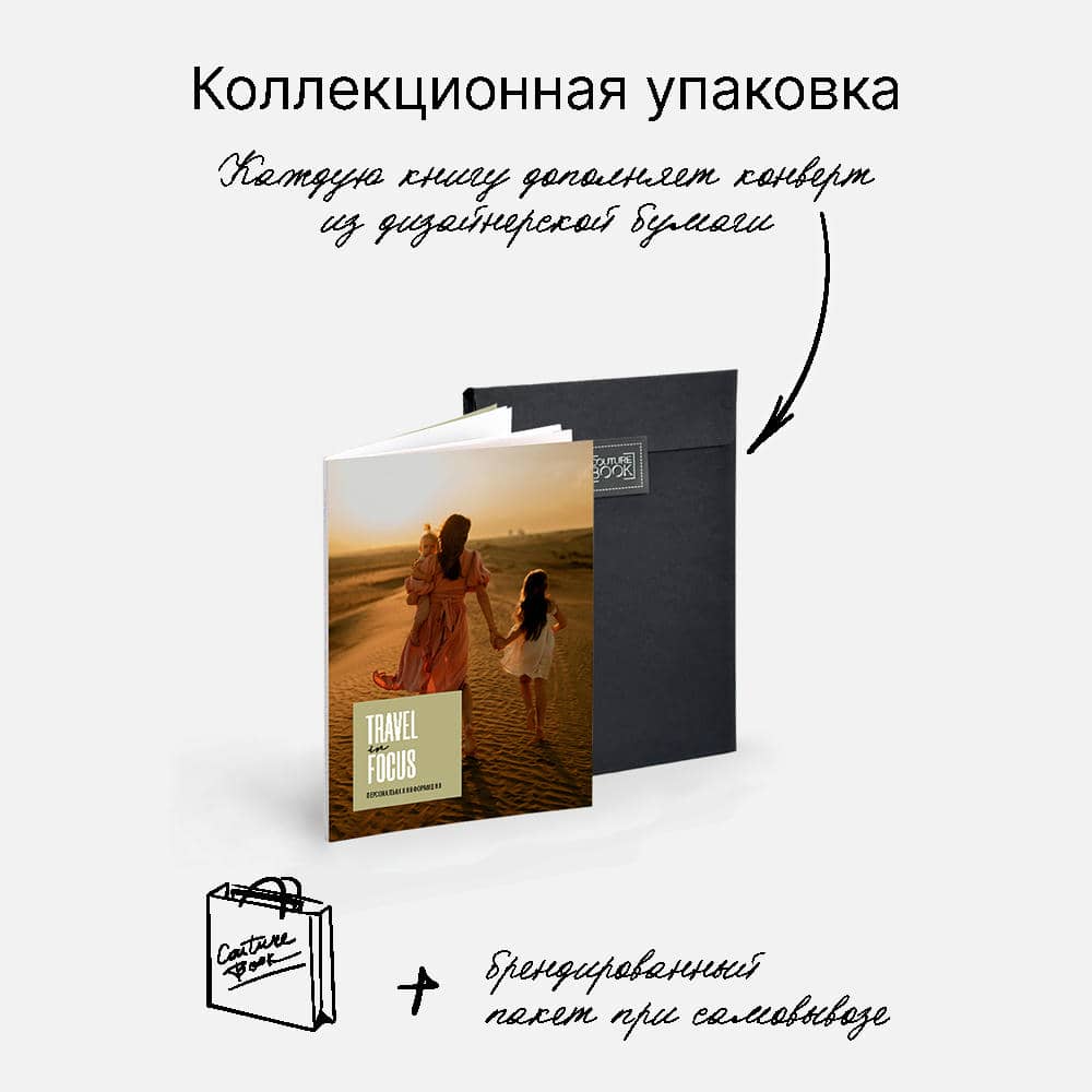Фотокнига Zinbook Travel in Focus <br />в мягкой фотообложке