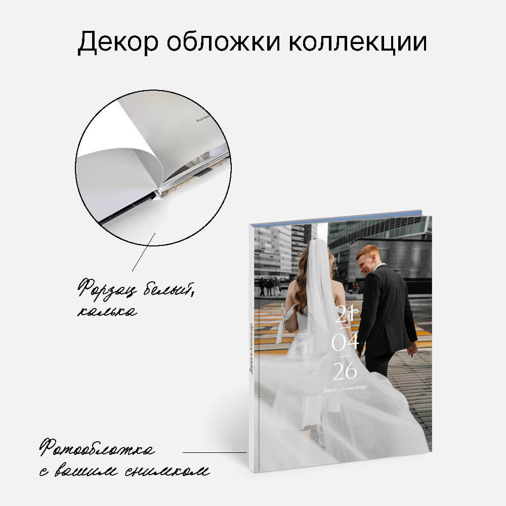 Фотокнига «Меньше – лучше» <br />в твердой фотообложке