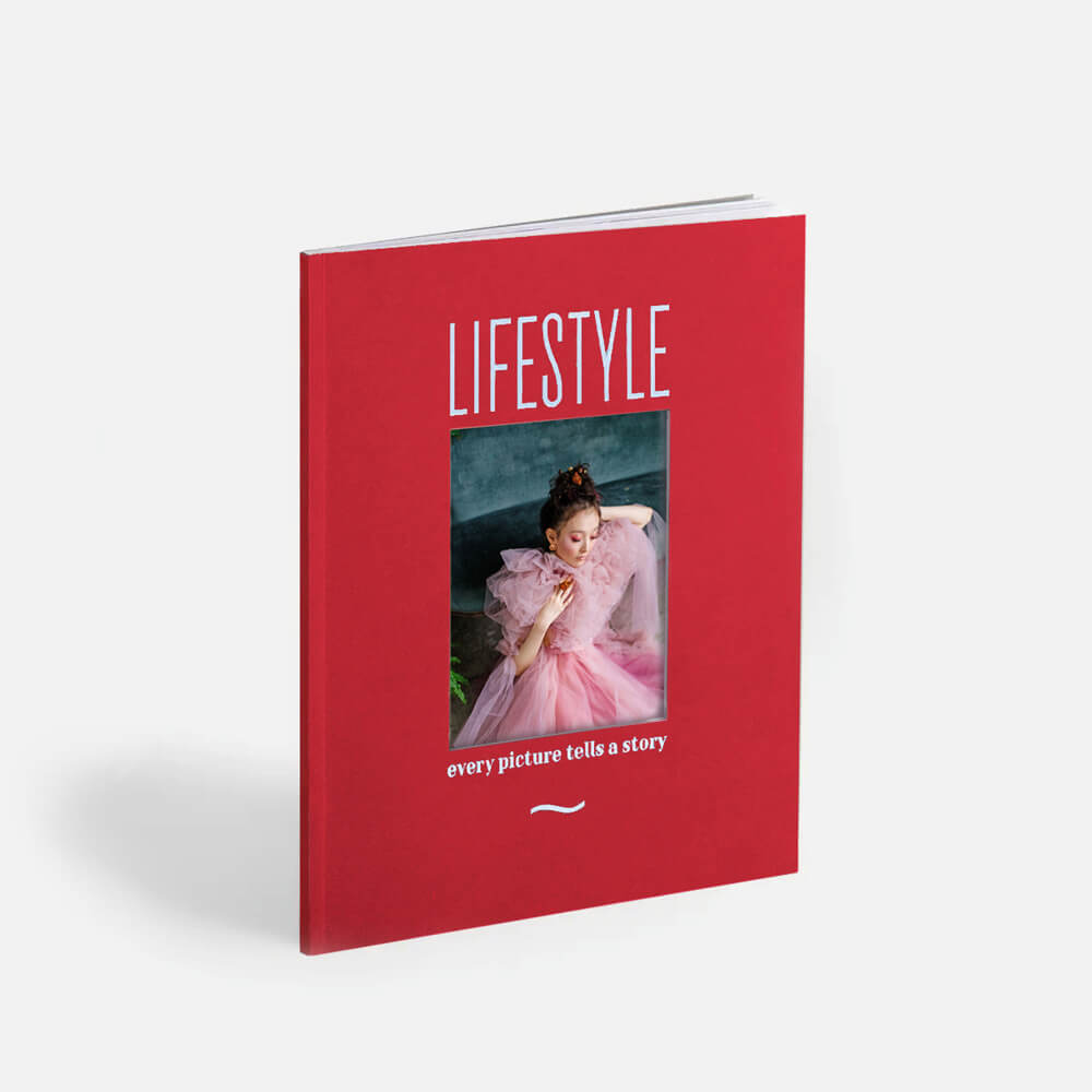 Фотокнига Lifestyle Red в мягкой обложке