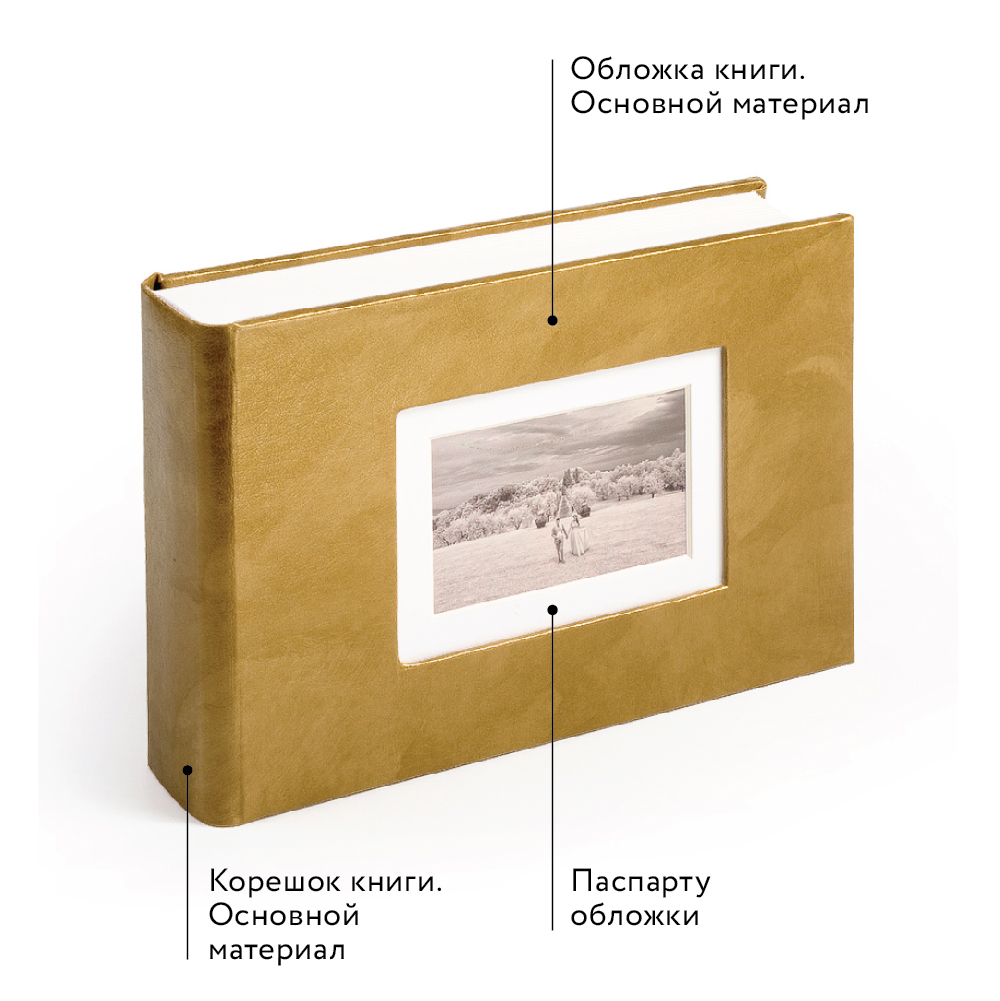 Цельнокройная c окном и паспарту