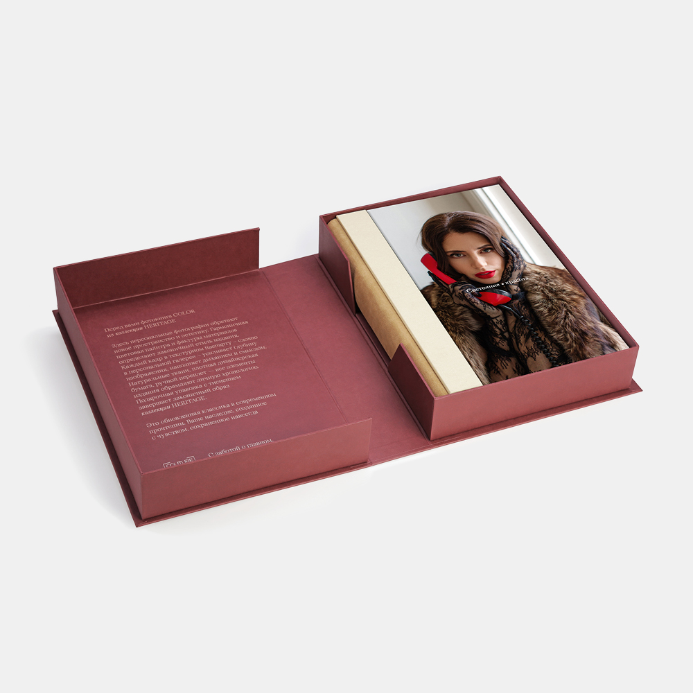 Фотокнига Heritage Mocha Mousse Фотокнига Heritage Mocha Mousse