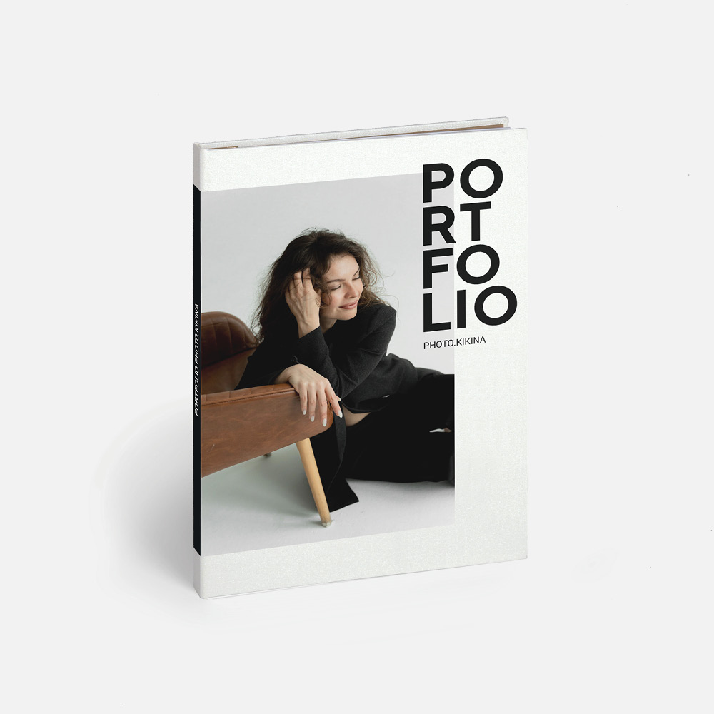 Портфолио с фотообложкой