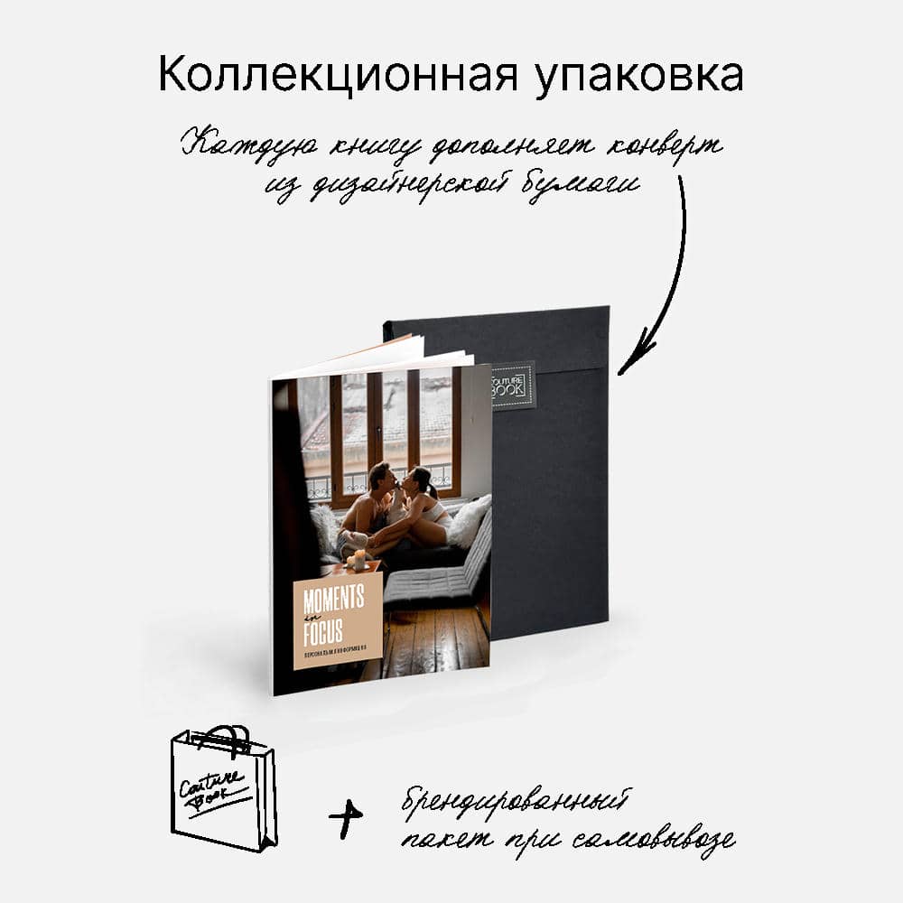 Фотокнига  Zinbook Moments in Focus <br />в мягкой фотообложке