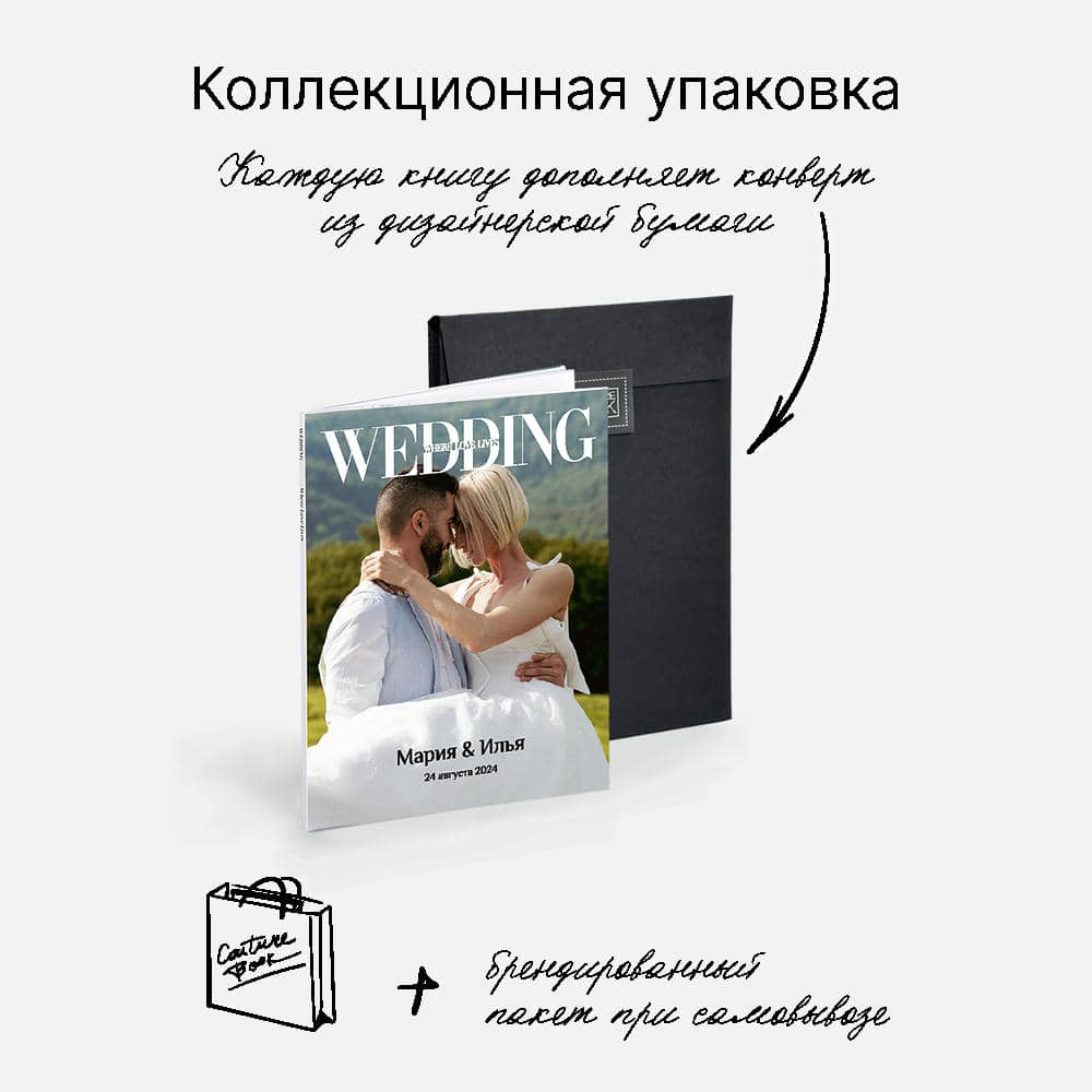 Фотокнига Gloss Wedding <br />в мягкой фотообложке Фотокнига Gloss Wedding <br />в мягкой фотообложке