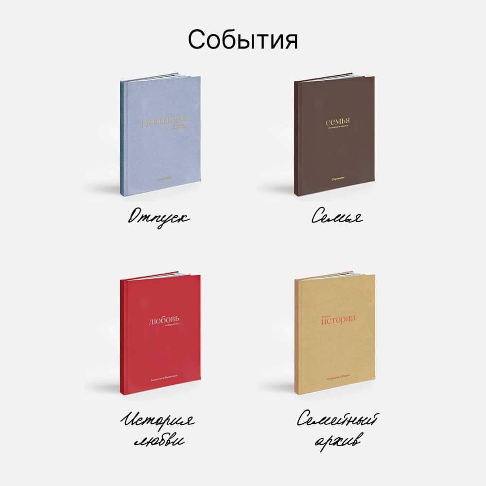 Фотокнига «Оттенки путешествий» <br />с суперобложкой