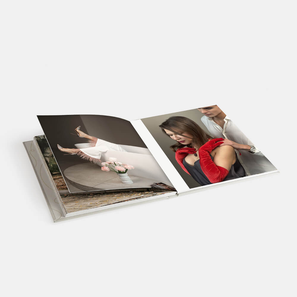 Фотокнига Stories About Us в тканевом переплете