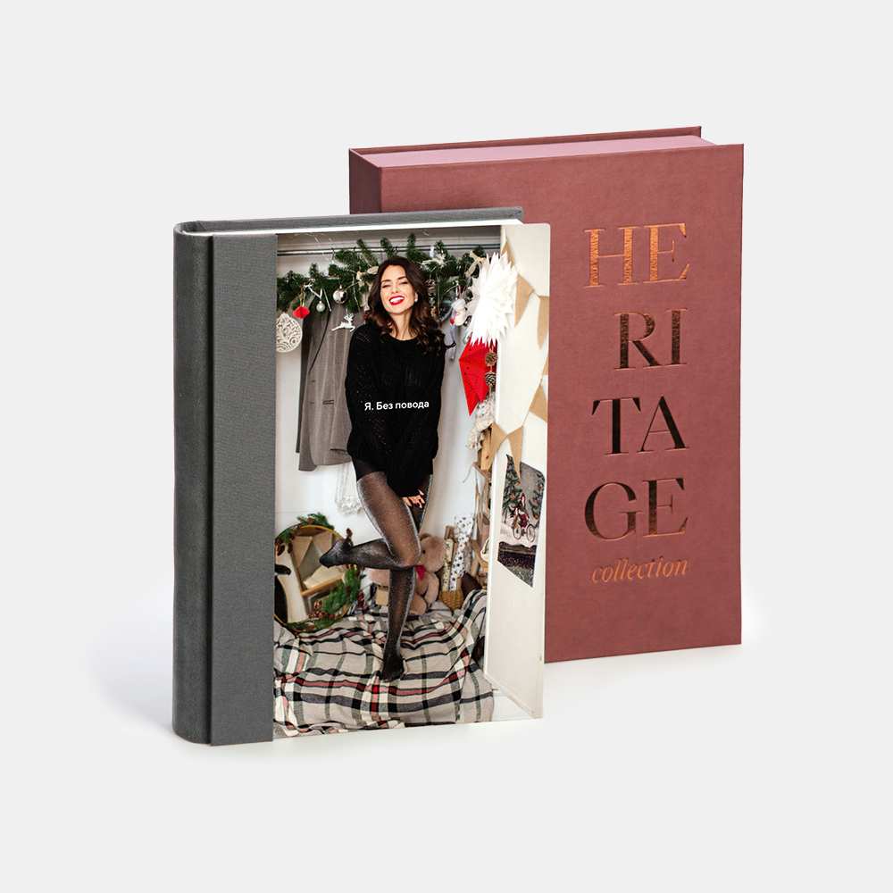 Фотокнига Heritage Graphite