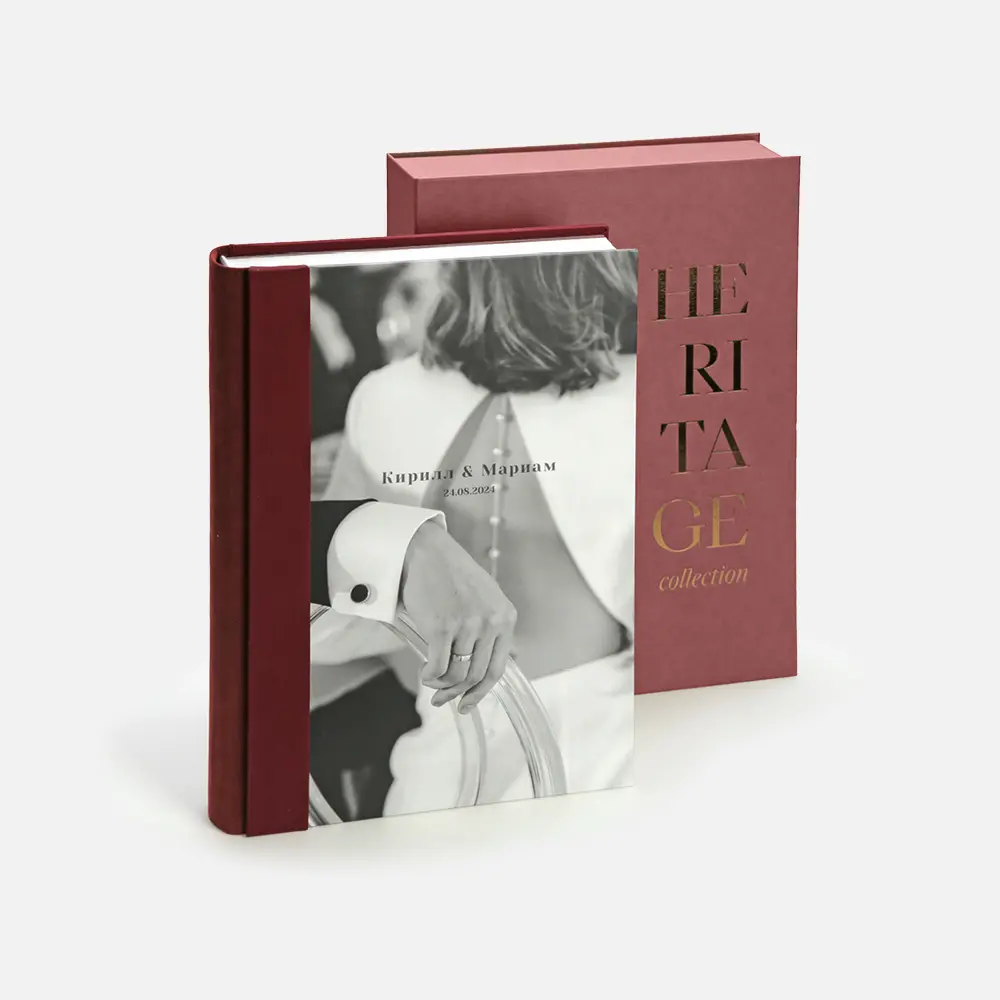 Фотокнига Heritage Burgundi