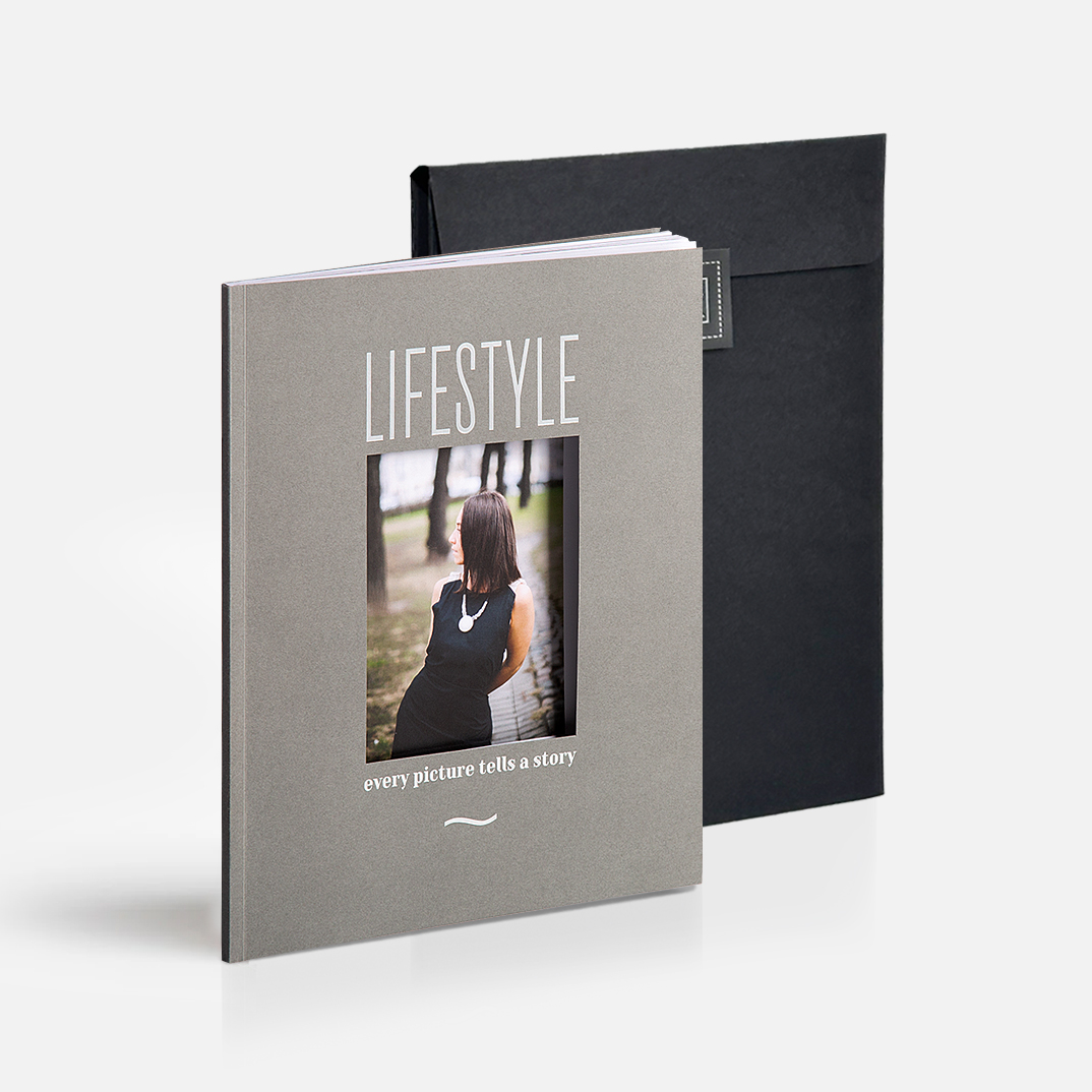 Фотокнига Lifestyle Graphite <br />в мягкой обложке