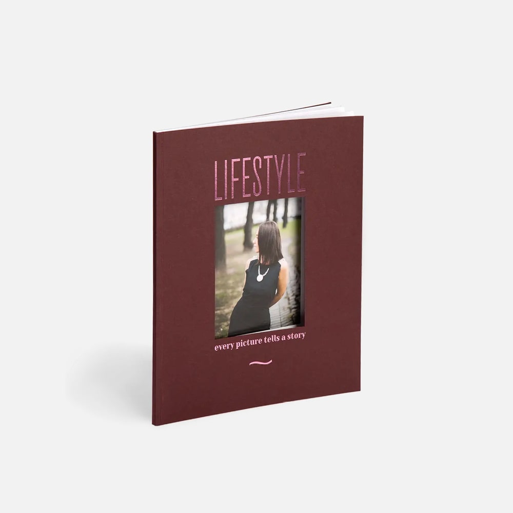 Фотокнига Lifestyle Burgundy