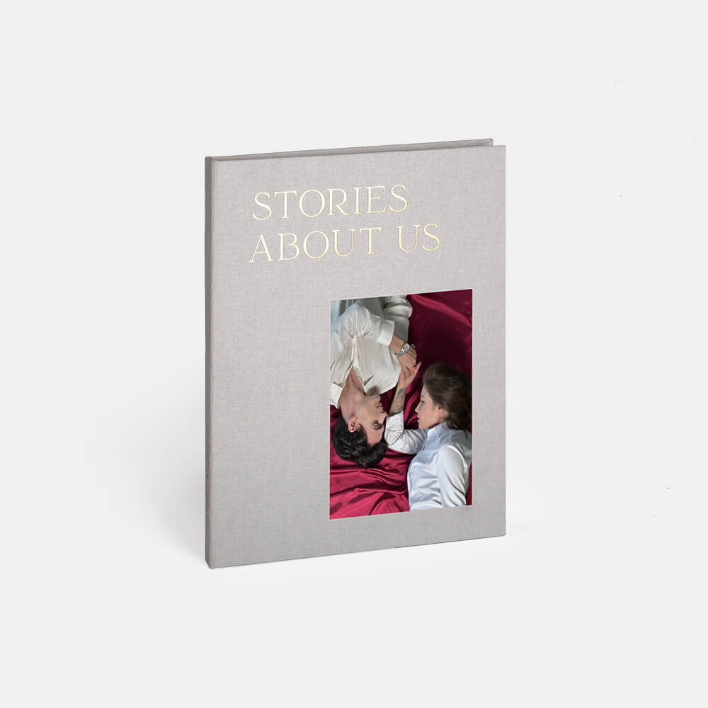 Фотокнига Stories About Us в тканевом переплете