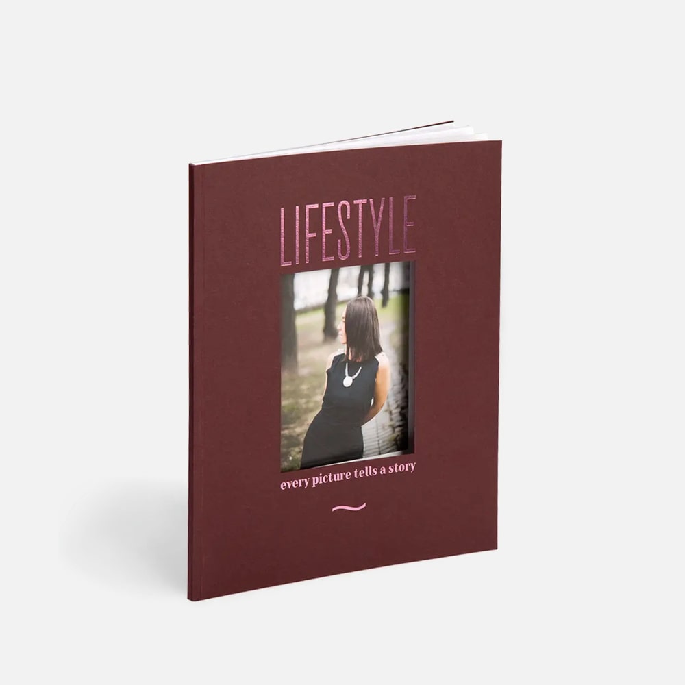 Фотокнига Lifestyle Burgundy