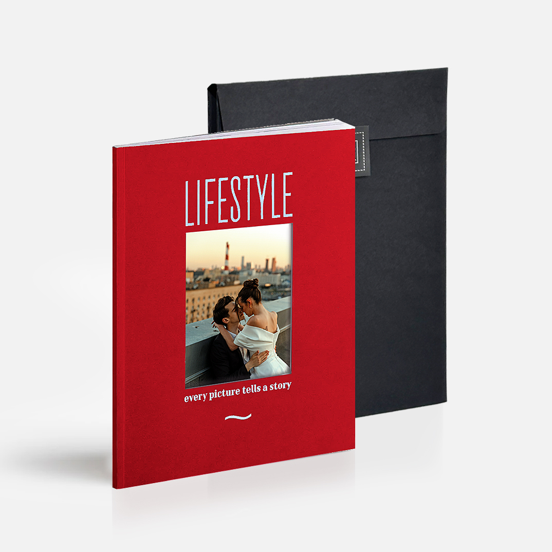 Фотокнига Lifestyle RED <br />в мягкой обложке
