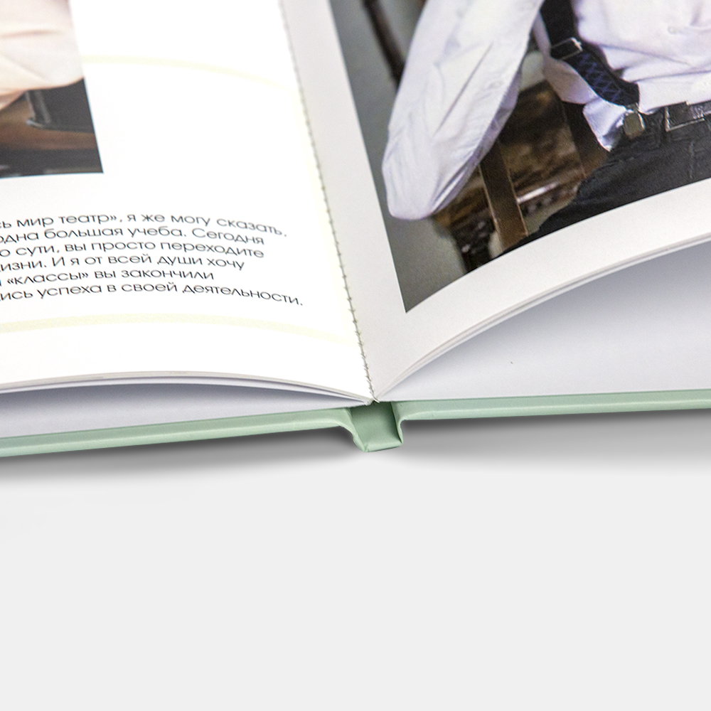 Выпускной альбом в твердой 3D-обложке Estetic Mint Выпускной альбом в твердой 3D-обложке Estetic Mint