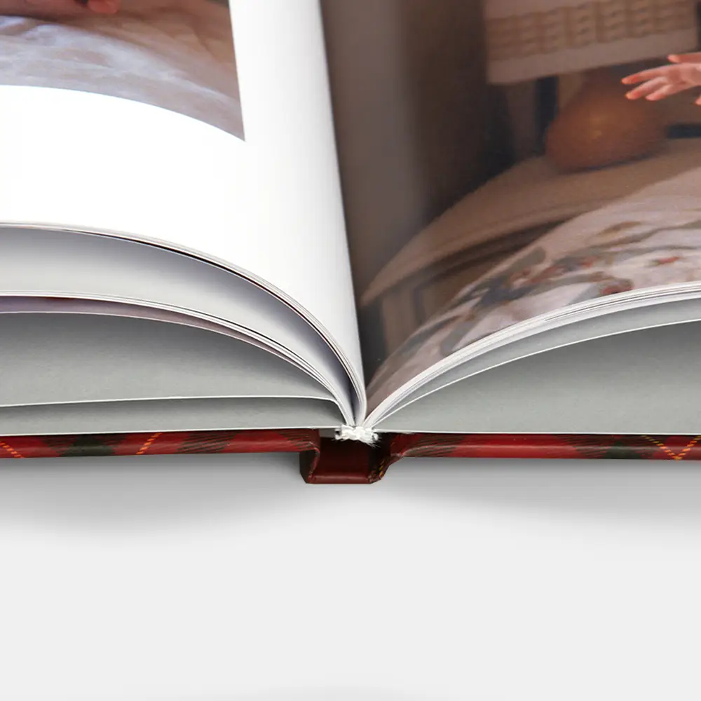 Новогодняя фотокнига Pajamas в твердой фотообложке