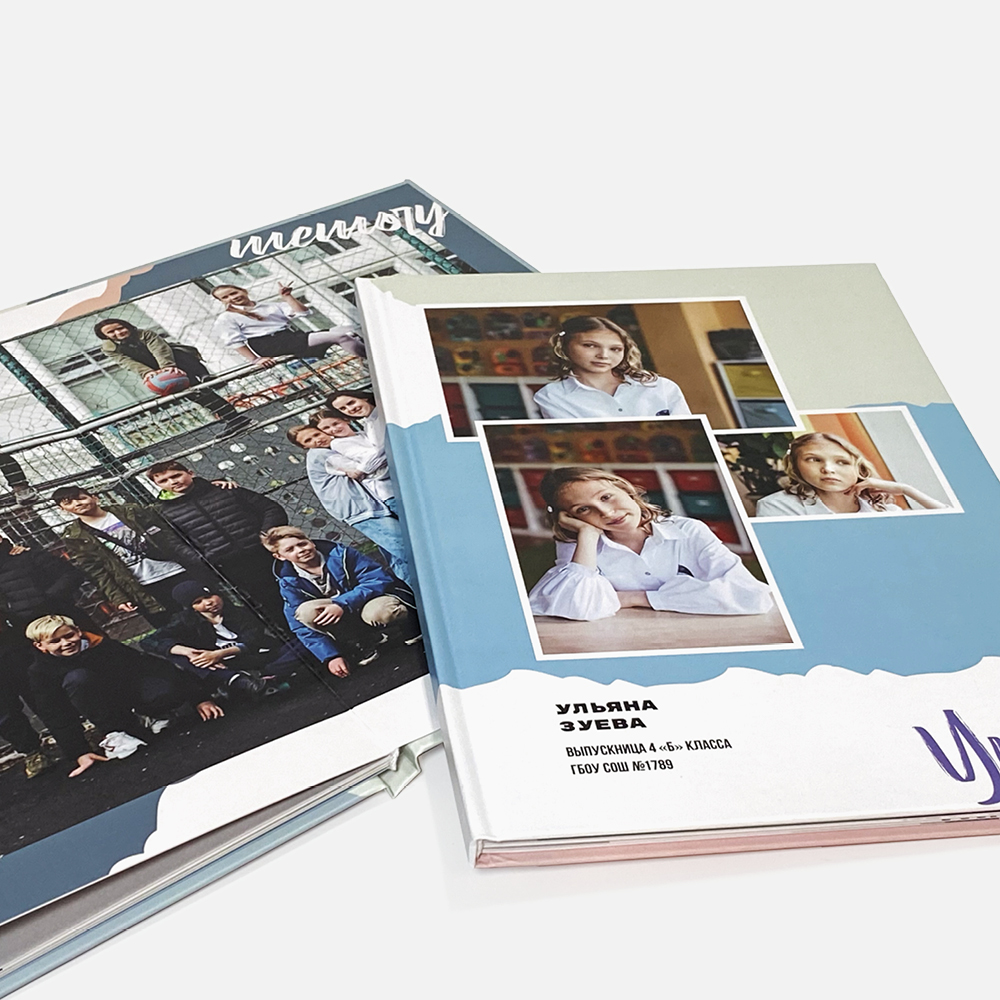 Выпускной альбом в твердой фотообложке «Аппликация» Выпускной альбом в твердой фотообложке «Аппликация»