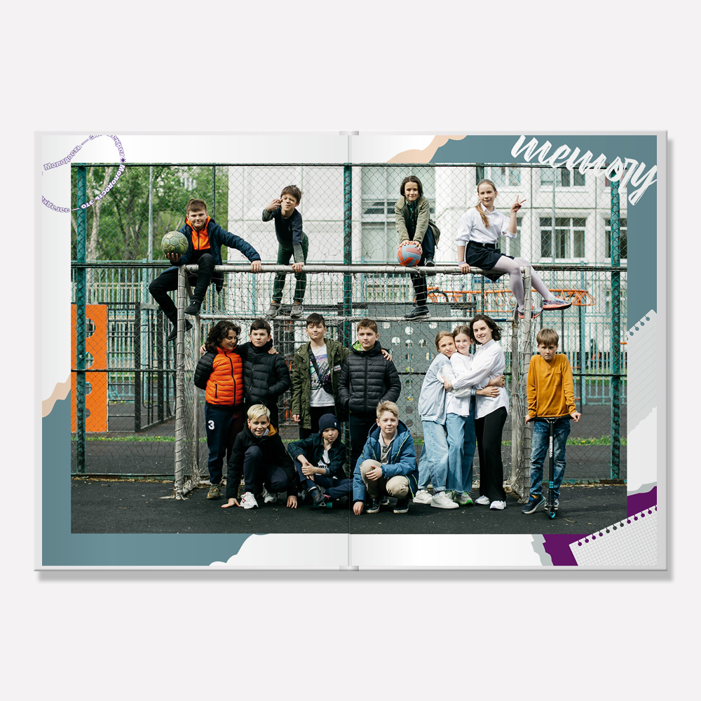 Выпускной альбом в твердой фотообложке «Аппликация» Выпускной альбом в твердой фотообложке «Аппликация»