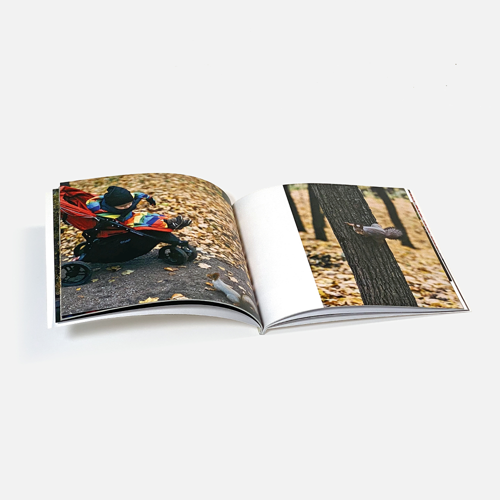 Квадратная фотокнига в мягкой фотообложке Квадратная фотокнига в мягкой фотообложке