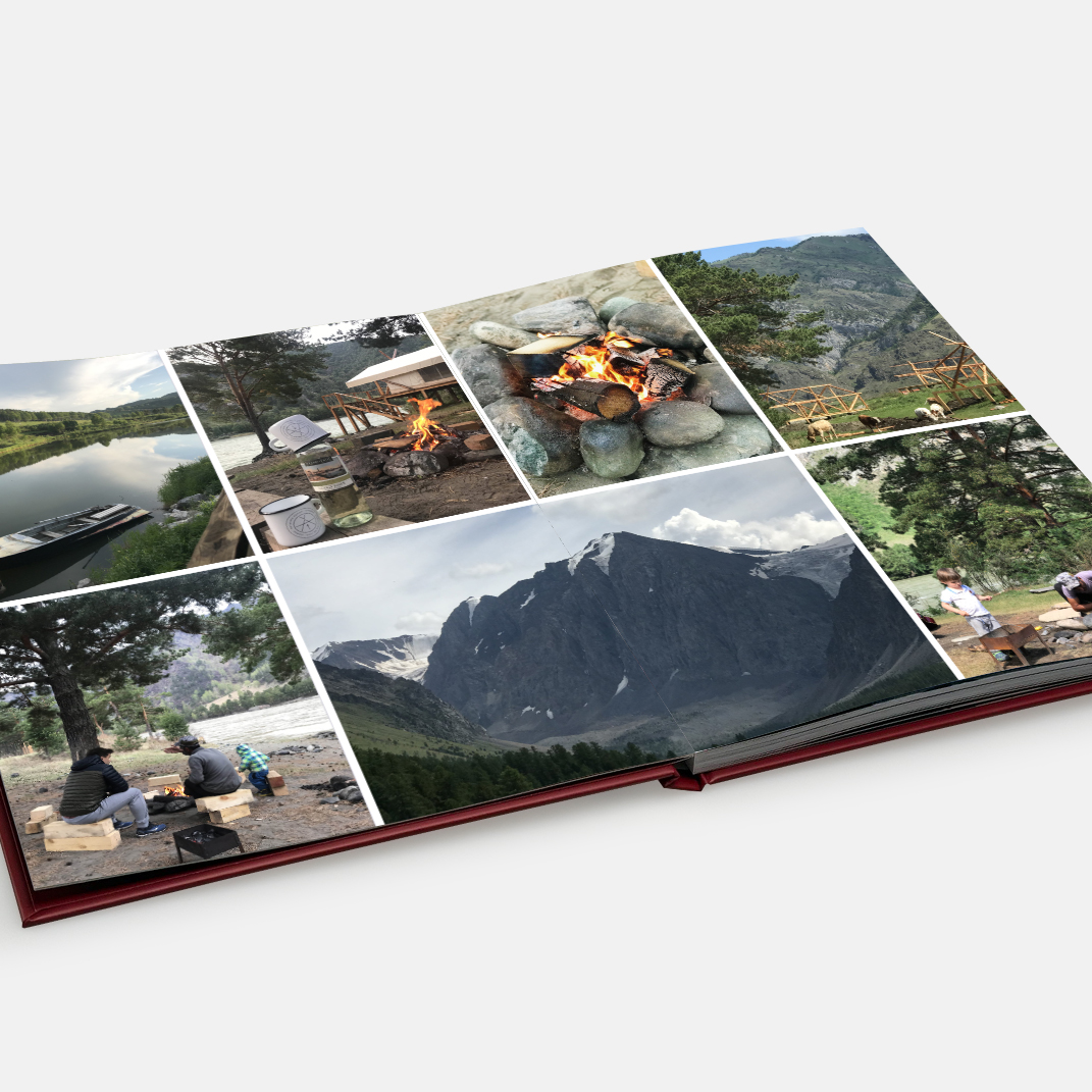 Фотокнига Travel в твердой обложке Мурманск Фотокнига Travel в твердой обложке Мурманск