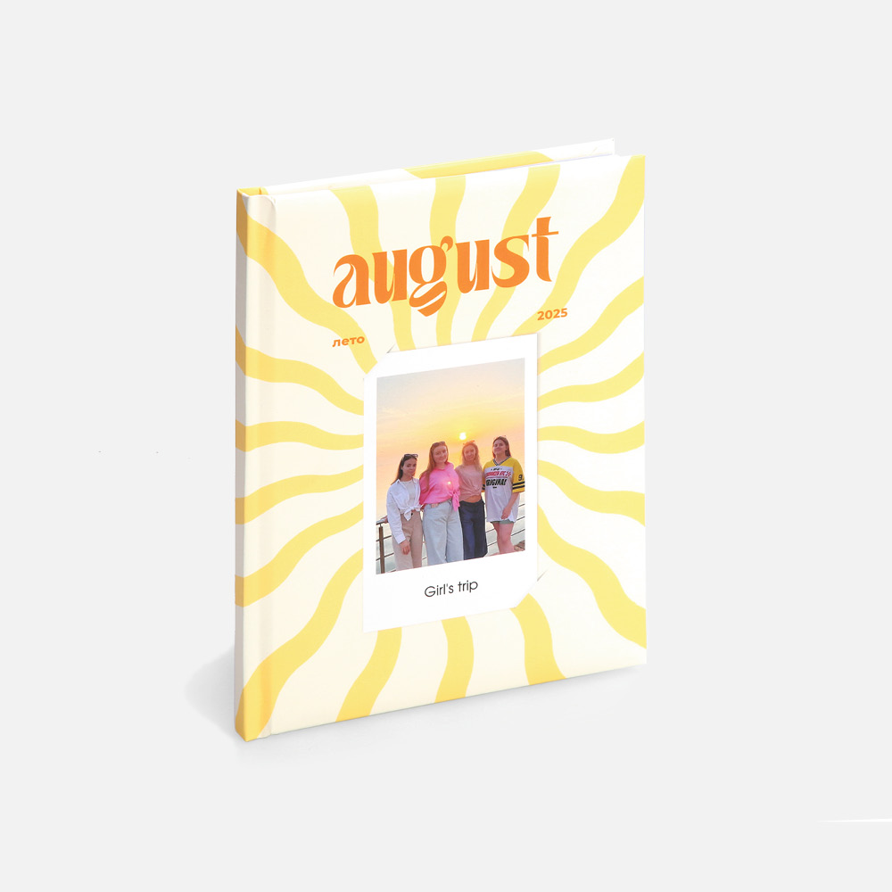Фотокнига Summer book August